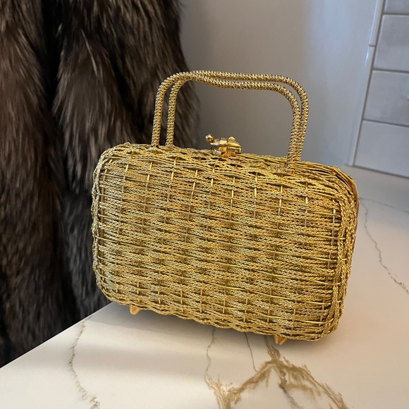 Koret Gold Vintage Purse - Picture 2 of 3